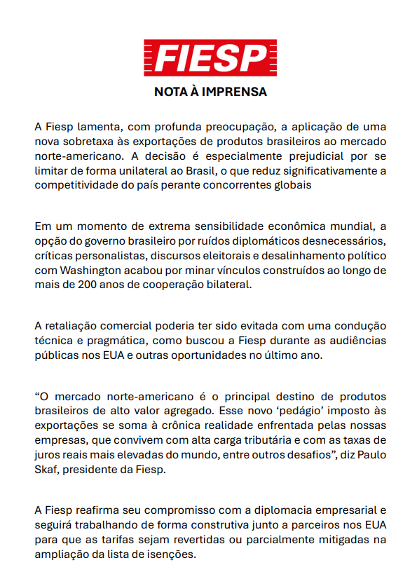 profpaulamarisa's tweet photo. Parece que a galera da FIESP não está mais gostando da democracinha que eles ajudaram a chegar ao poder.
FAZUELI 🤡 https://t.co/3j2ZAtNe3U