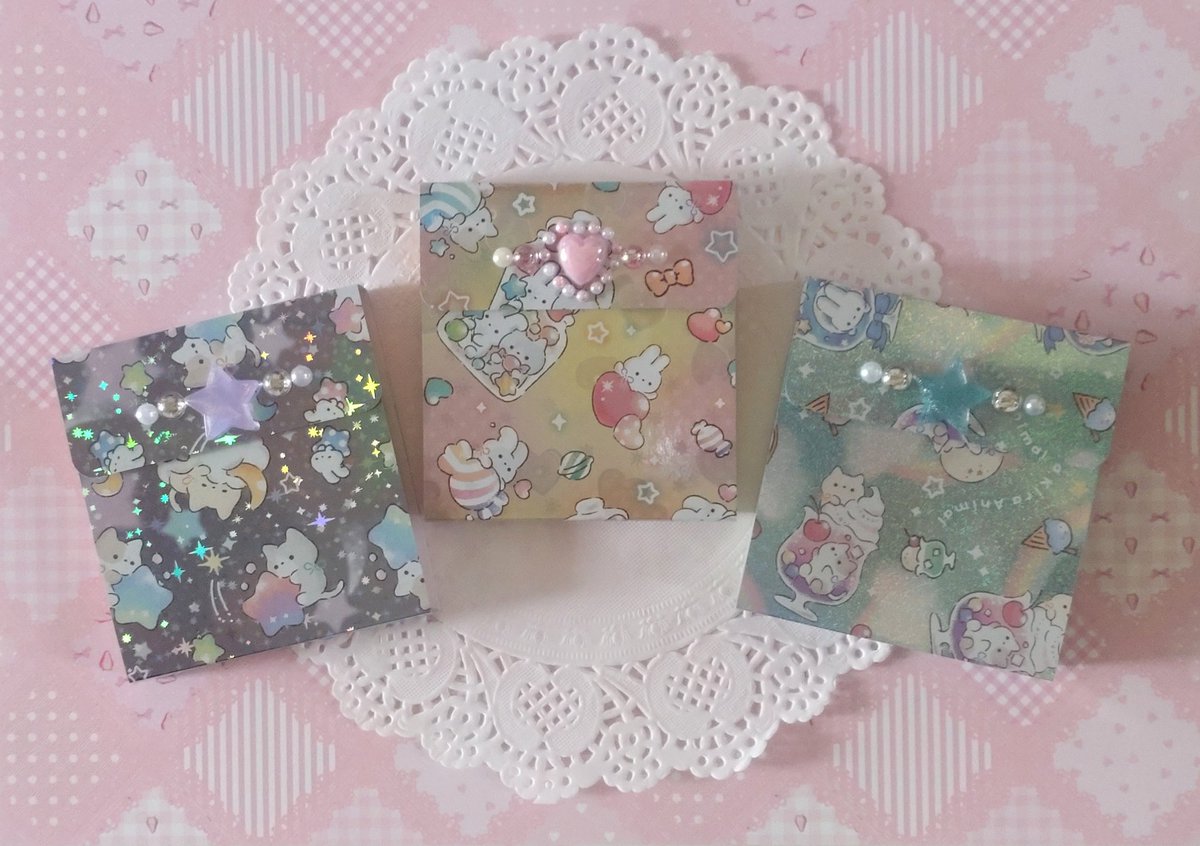 ミニファイル（折り紙） こんばんは🌙✮* 明日の終業式に何とか