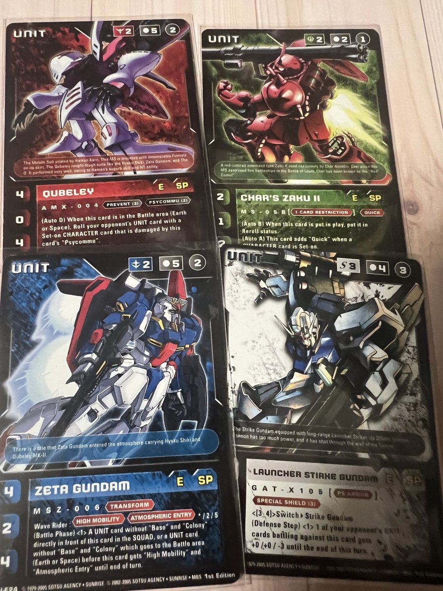 ガンダムウォーの話が盛り上がっているみたいなので海外版を… フレーム