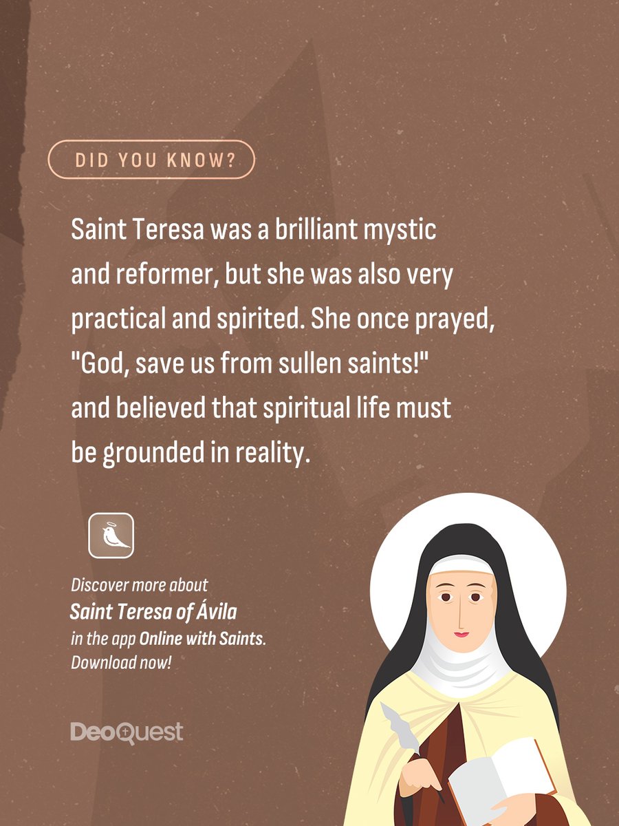 DeoQuest_en's tweet photo. Feeling overwhelmed? Take a deep breath. Everything temporary is passing. Anchor yourself in the God who never changes. ⚓😌 #StressRelief #Patience #TrustGod #SaintTeresaOfAvila #KeepCalmAndPray https://t.co/ZLpo8MRA8H