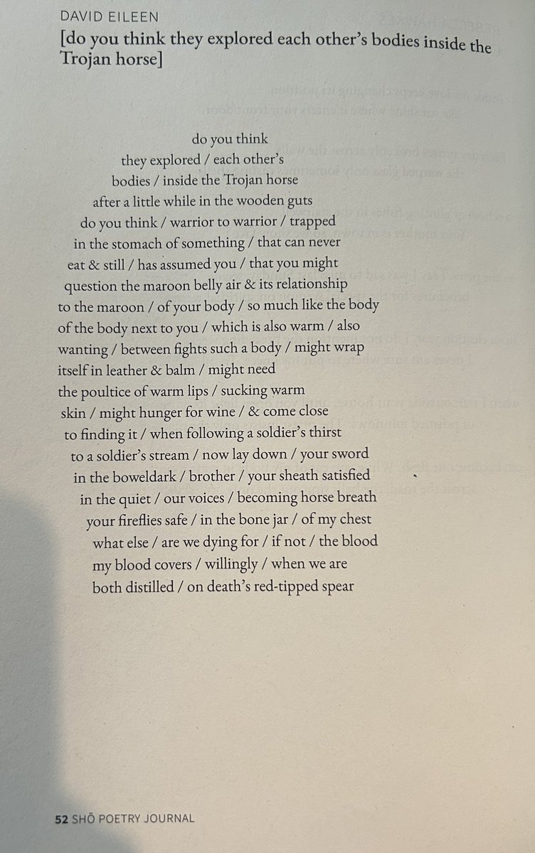 weirdmuseum's tweet photo. I’ve been waiting almost five years to post this &amp; thanks to @sho_journal I can finally tell memegodmel that this banger inspired a whole gay sex poem! Thank you mel!!!! https://t.co/rk9cG3PkBv