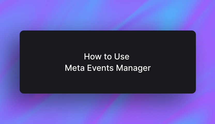 Sanjay__Jain's tweet photo. Build a Website &amp; App Event in Meta Events Manager
Go to Events Manager → Data Sources
Select website/app data source
Click Add Events → Build Your Own Event
Choose Website &amp; App Event
Enter the event name
Select your Meta Pixel, Mobile App ID, and the event type
Click Create https://t.co/RQxqzcrAlV