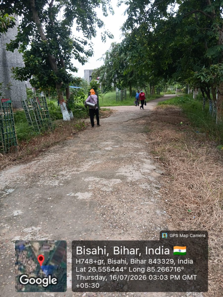 jsheohar's tweet photo. A disinfectant spraying drive was carried out at JNV Sheohar by the District Hospital, Sheohar. Officiating Principal Shri Vijay Kumar Jha thanked the Civil Surgeon and the team. The drive was supervised by Staff Nurse Ms. Archana and MTS Shri C.K. Patel.
@NVS_HQ @EduMinOfIndia https://t.co/qNHukWEVHa
