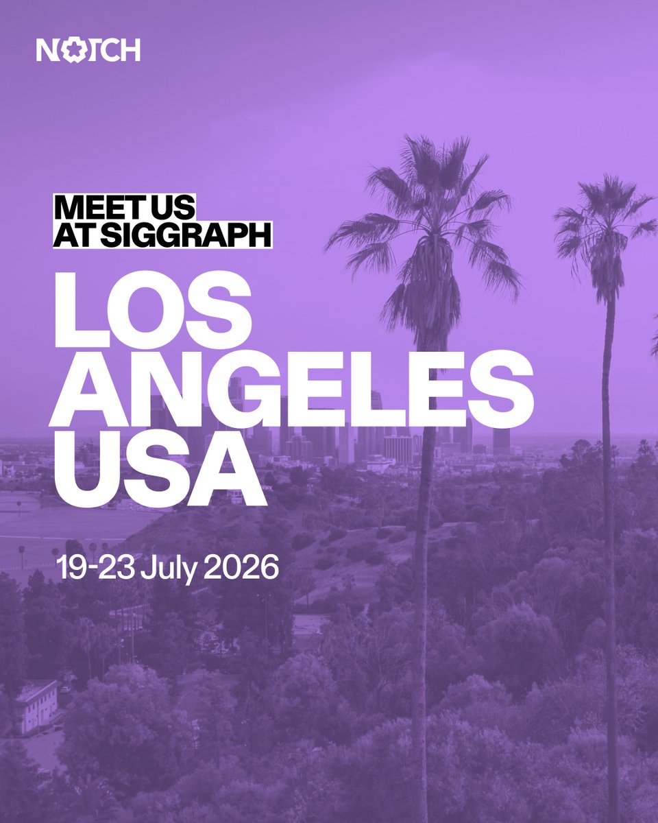 notchvfx's tweet photo. We'll be at SIGGRAPH next week. Come find us!

#madewithnotch #stoprendering #startcreating https://t.co/dmlxuiFoOo