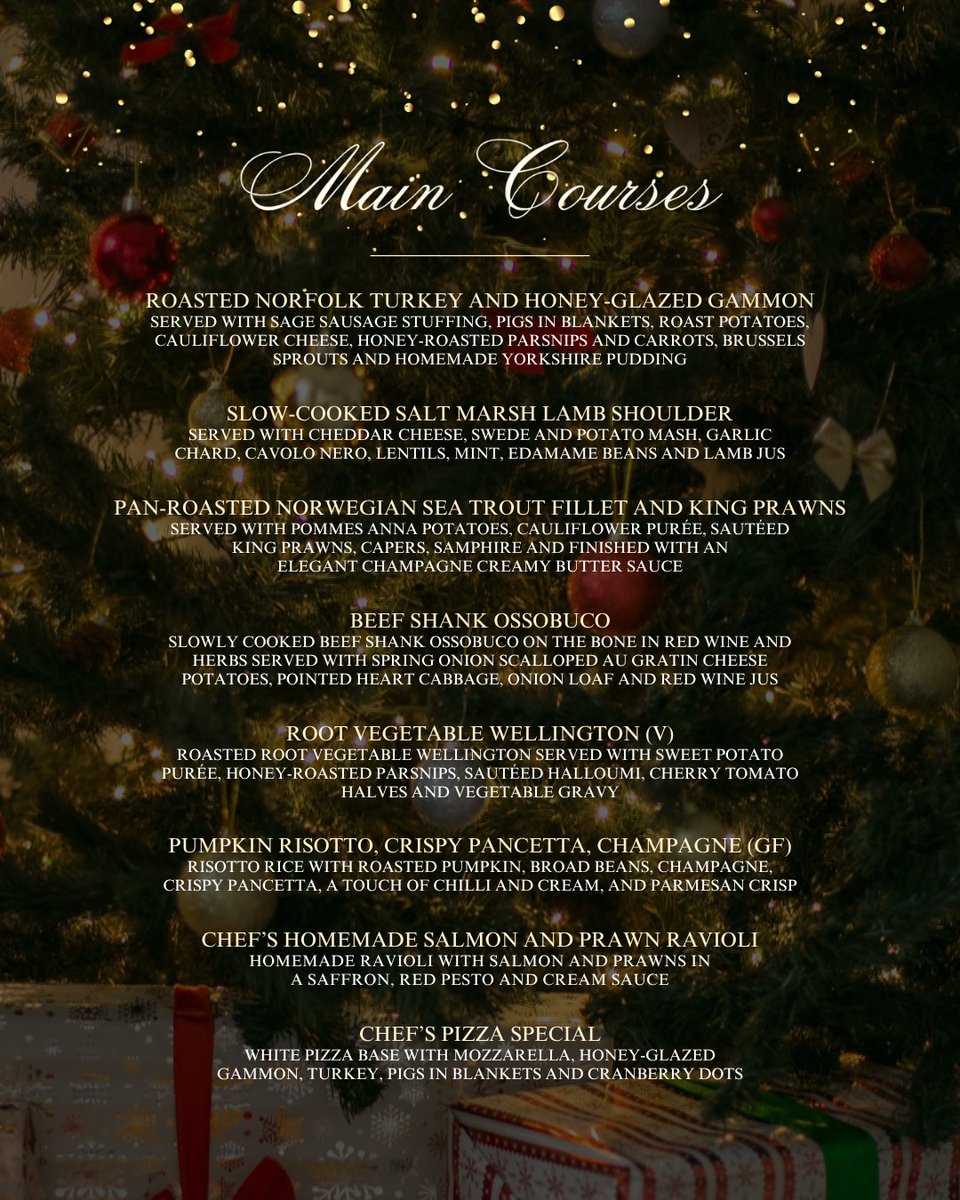 LaBellaCalUK's tweet photo. Is it July? Yes.
Are we still excited for Christmas Day? Also yes 🎄❄️

✨ £95 per person
✨ Pre-order and full payment required upon booking

📲 Speak to our team on 01582 863322 or visit the link on our profile.
*Please check with our staff for allergy &amp; gluten-free options https://t.co/w30wTXubQB
