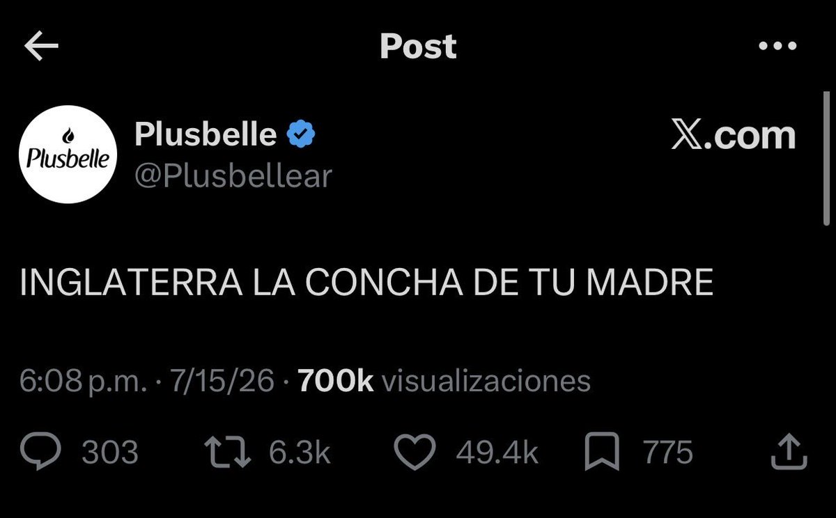 porqueTTarg's tweet photo. "Mejor tuit"

Porque la que estuvo totalmente sacada fue la CM de Plusbelle. https://t.co/lo8kAPAjB7