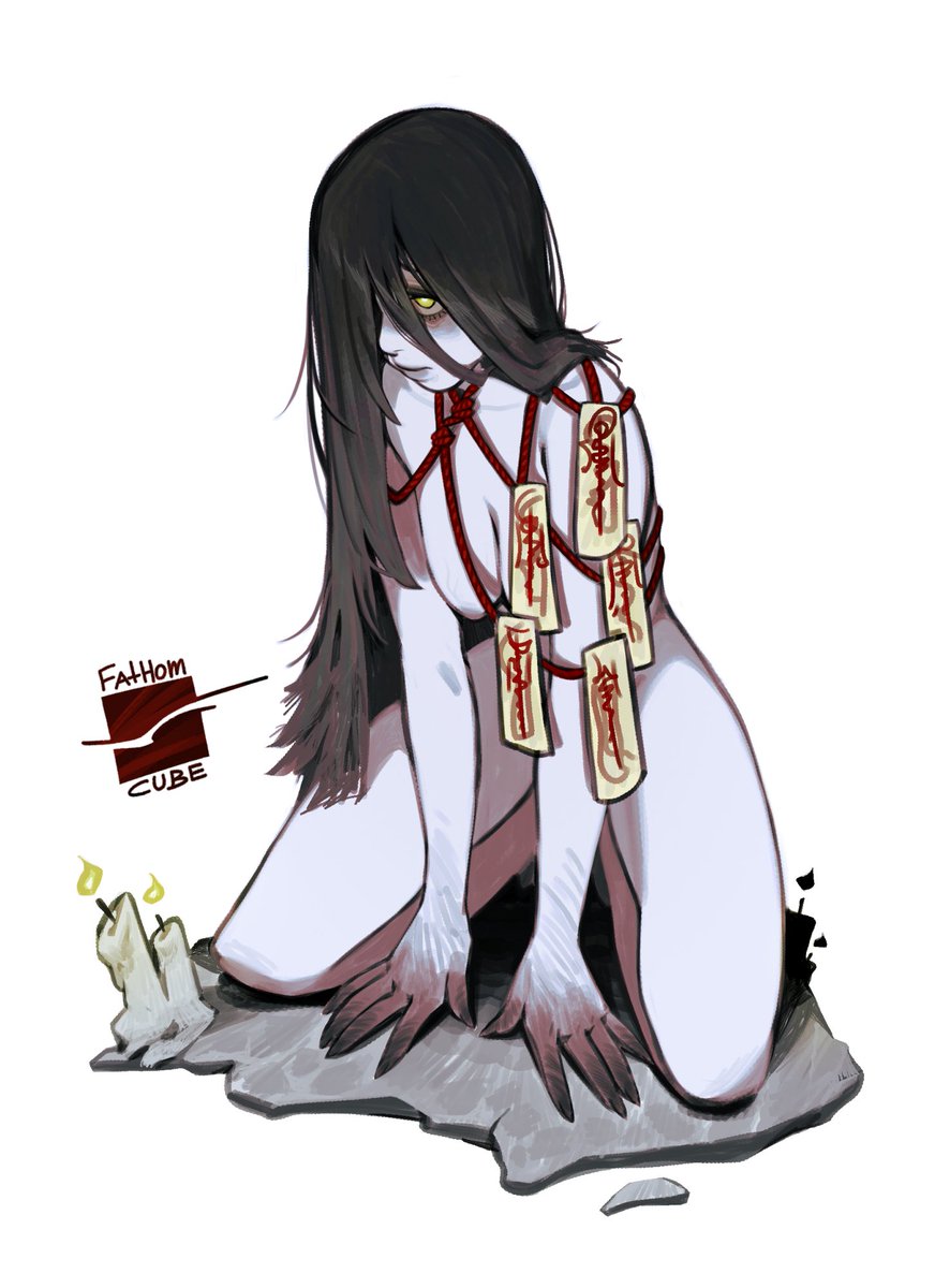 fathomcube's tweet photo. Ghost girl https://t.co/blcUeTbGYI