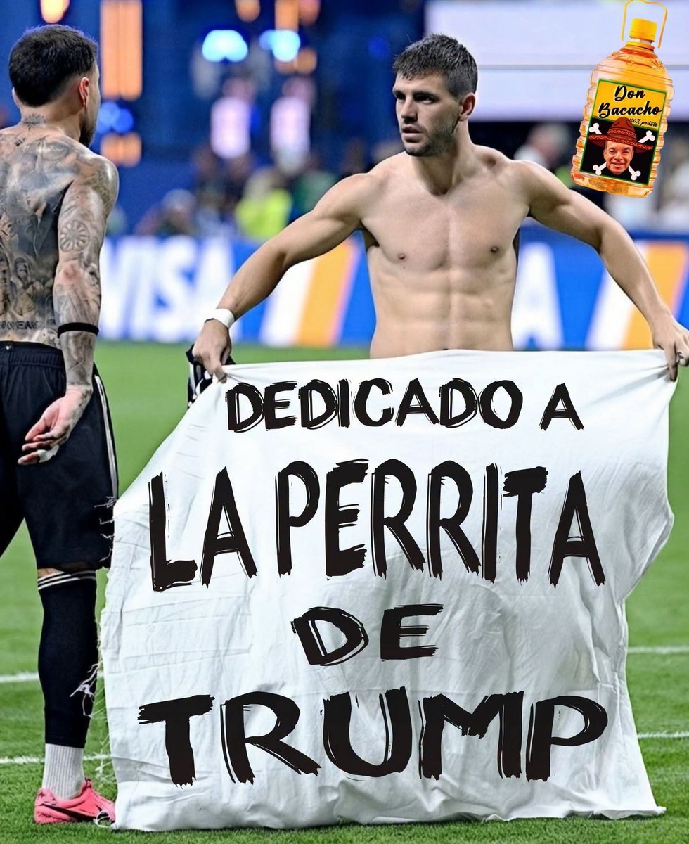 macehuAle's tweet photo. #LaPerritaDeTrump https://t.co/n4TWf9HZyG