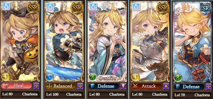 lNeroTV's tweet photo. Since people are posting their Fraux and Fediel EMPs I'll post my OG GBF poteto collection https://t.co/oY2r30XVOh