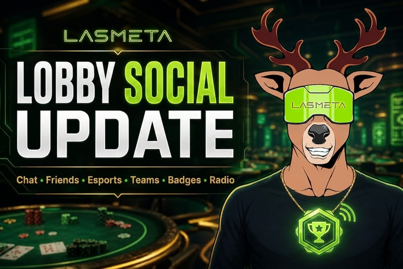 lasmetaio's tweet photo. LasMeta is becoming more social, connected, and competitive. 🎮🌐

Discover what’s new:

💬 Lobby Chat
🤝 Social Hub
🏆 Esports Teams
🎖️ Player Badges
📻 LasMeta Radio

A deeper community experience is taking shape inside the LasMeta ecosystem.

What’s next?👀

Read more 👇

#LasMeta #LASM #Web3Gaming #Esports