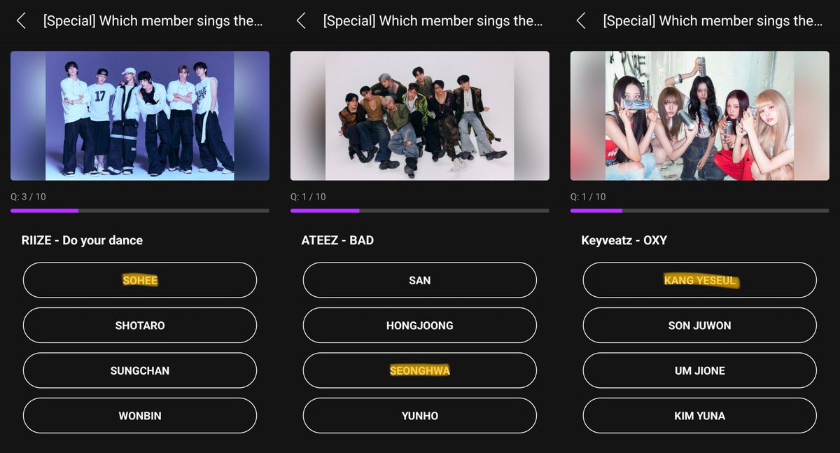 bsczel_'s tweet photo. Mubeat Quiz Answer 
[Special] Which member sings the very first line? https://t.co/5UaEuz9kHL