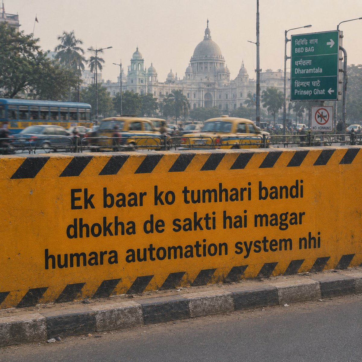 Trustlyticscons's tweet photo. Creative sirf humare captions nahi, solutions bhi hain. 😉🚀
.
.
.
#trustlyticsconsulting #businessautomation #webdev #humor #desivibes #vibrantwallart #creativeagency https://t.co/c4Otj4iJp1