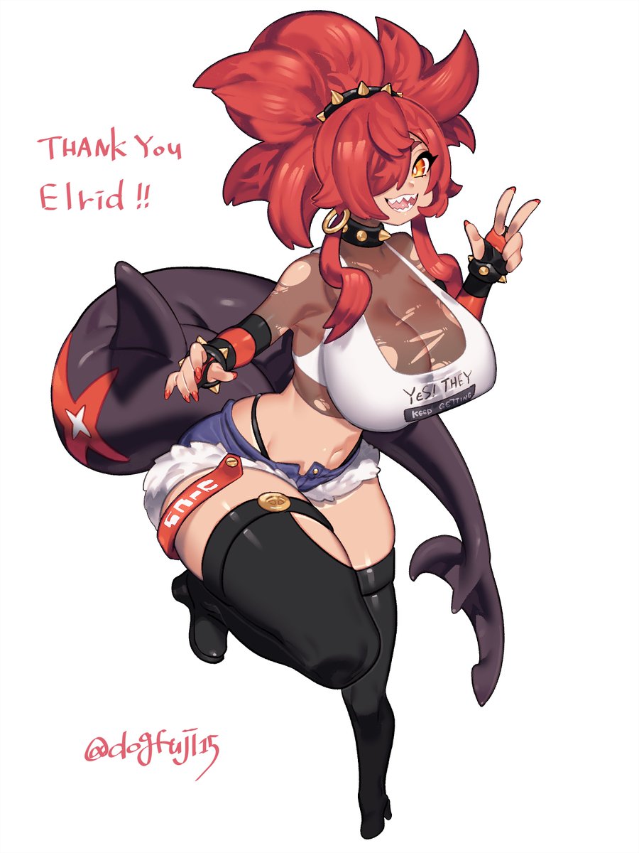dogfuji15's tweet photo. Thank you for the commission!🤍🩷❤️🖤 https://t.co/SMkIhdPZW7
