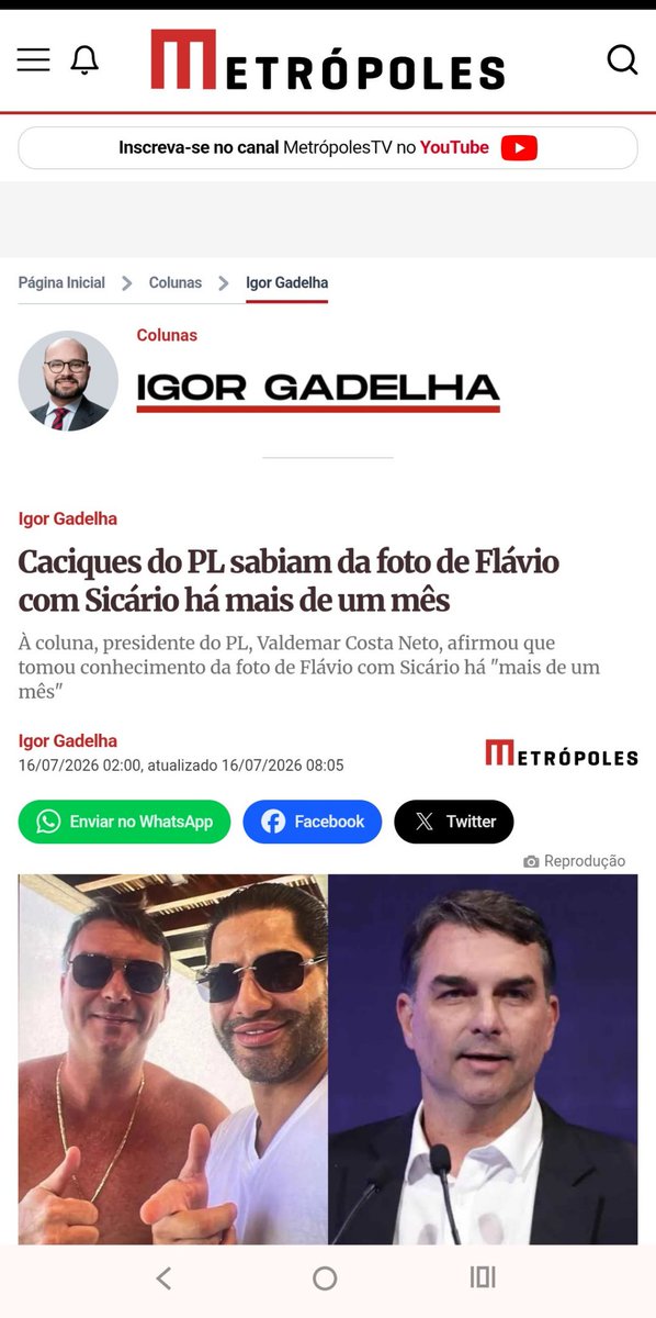 HugoCidreira's tweet photo. @paulo_cearaPe Mas não era montagem? https://t.co/BcY45eAdpd