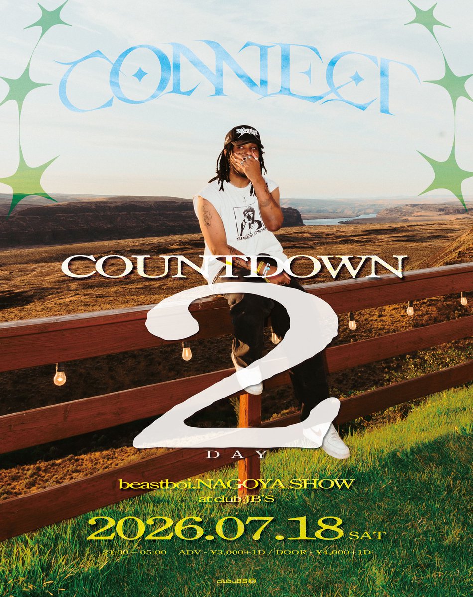 connectnagoya's tweet photo. ◆ あと2日‼︎ ◆

🗓️2026.7.18(土) 21:00-5:00
 『 CONNECT pres. 𝐛𝐞𝐚𝐬𝐭𝐛𝐨𝐢. 』 
📍 @clubjbs 

beastboi.、日本に到着しました🛬🇯🇵

待望の日本ツアーは今週土曜日から！💥
フェス級アーティストをJB'Sで👀

▶️ | 予習動画
https://t.co/0OBSQPlLC6

🎫 | TICKET
https://t.co/EVh1zaK2ds https://t.co/K6UVY87PHZ