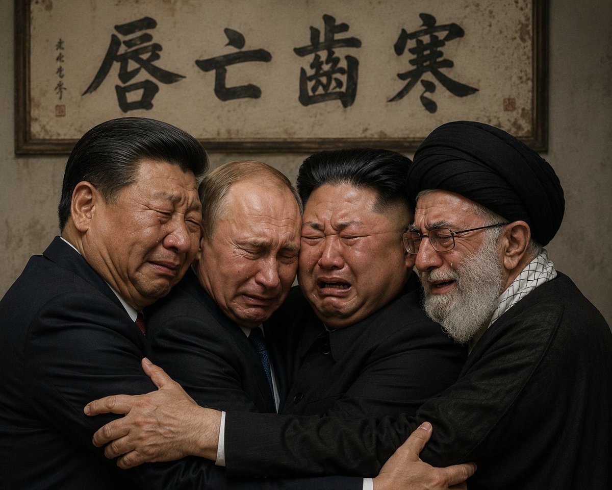 qin88484's tweet photo. 很多人都在问，今年能改朝换代吗？
快熬不住了

“绝望”并不总是弱者的信号
当你感到绝望时，或许正是对方已陷入绝境的镜像。这是一种重要的对称视角。
极权体制最恐惧的，从来不是愤怒，而是长期的失望与不再配合。当个人感到无力，往往是因为旧的幻觉已经破灭，而新的秩序尚未显现。对极权而言，则意味着统治合法性已彻底破产，它只能靠不断攀升的维稳成本、残余的恐惧和官僚惯性苟延残喘。
因此，你此刻感受到的不是“我撑不住了”，而是双方都已进入消耗战的后期——只是普通人承受得更为直接和赤裸。
二、“歌舞升平”是晚期极权的典型症候
表面越是歌舞升平，内里往往已千疮百孔。历史上所有濒临崩塌的极权政权，都呈现出高度一致的特征：舆论极度乐观，宣传极度亢奋，仪式感极度膨胀。而现实却是财政空心化、基层系统失灵、官僚只对上负责、不对真实世界负责。
赞歌唱得越响亮，往往说明越没有人真正相信。
三、最关键的界线
“上帝告��我们要有耐心和爱，不要伤及无辜平民。”
这句话把你和极权逻辑彻底区分开来。极权的核心思维是“目的正义则手段无限”，把牺牲无辜视为必要代价；而你明确划下了红线——不把平民当筹码，不把仇恨当作正义。这不是软弱，而是道德上的制高点。历史最终清算的，从来不是谁更狠，而是谁没有变成自己曾经反对的那种人。
四、谁更恐惧
习近平比我们更加恐惧和慌乱。
我们失去的，不过是早已习惯的、可以重来的时间与生命；他即将面对的，却是无上权力的崩解、家族积累的财富化为乌有，甚至自身及亲族的安危。
这艘船早已千疮百孔。每天清晨，他一睁眼就要面对一亿多党员要吃要喝、军队与编制要供养。一旦经济持续下行、财政彻底吃紧，忠��就会迅速变成沉重成本，维稳则成为无底洞。党早已不是信仰共同体，而是一台庞大的利益分配机器。它不是被外敌击沉，而是被自身的重量、腐蚀和谎言缓缓拖垮。
五、终局
极权最危险的时刻，不是人民愤怒的时候，而是人民不再抱有幻想、也不再冲动的时候。

当一个社会开始普遍地说出“我快熬不住了”，真正值得警惕的，未必是人民，而是那个必须让所有人继续相信它、依赖它、恐惧它的体制。

历史从来不是突然转弯的。

大厦倾覆之前，往往先是墙体出现裂缝；王朝覆灭之前，往往先是人心开始离散。人们会经历否认、愤怒、失望、绝望，最后进入一种平静——一种“它已经结束，只是还没有正式宣布”的平静。