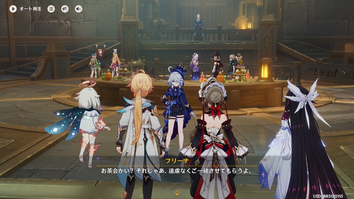 kuuu_game's tweet photo. ヌヴィレットいるの気づいて笑ってもうた https://t.co/hUTVqj8jtf
