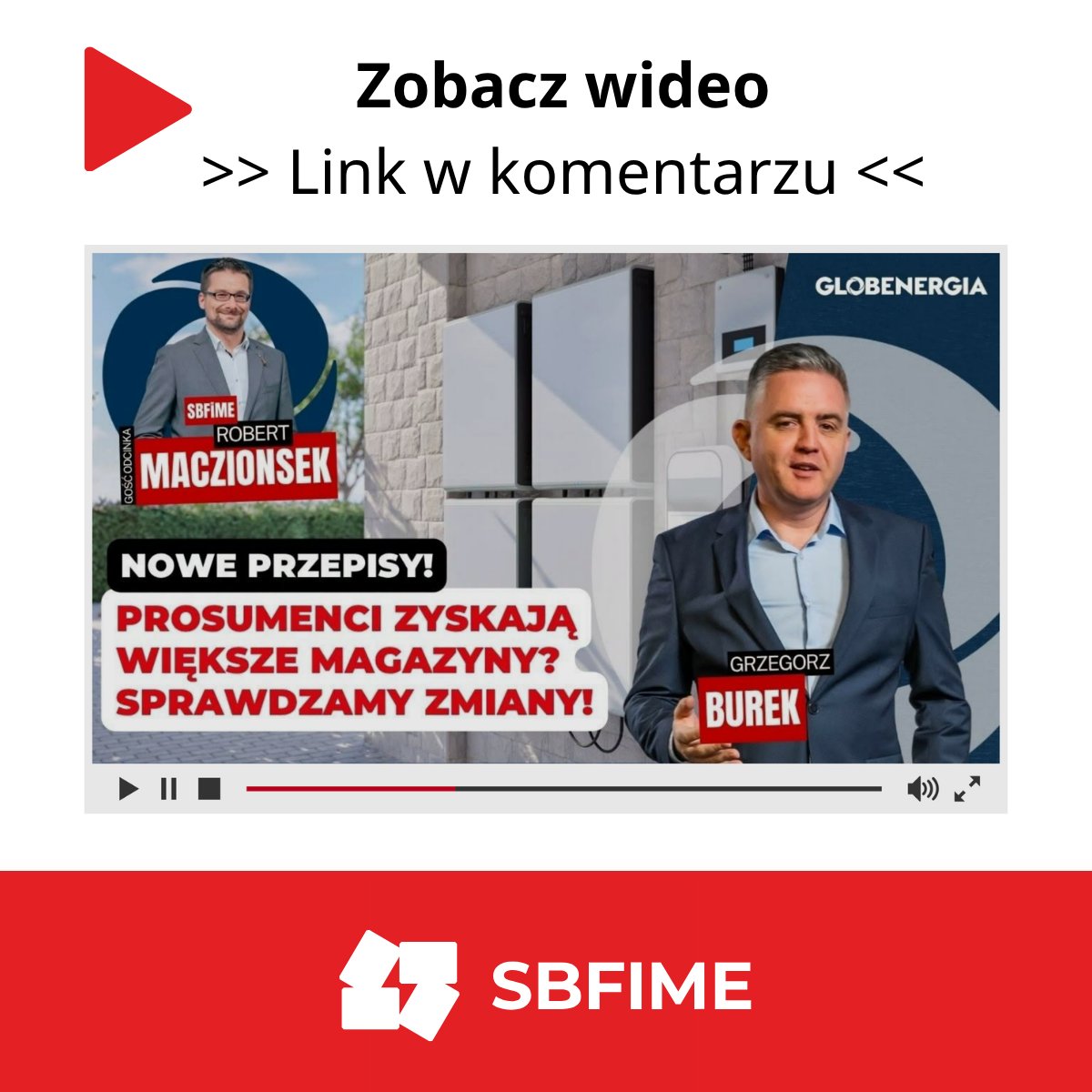 PvSbf's tweet photo. Rewolucja dla prosumentów! Projekt UD332 zakłada, że magazyn energii będzie mógł być do 2,2x większy niż moc PV (koniec z limitem 1:1).

Co to oznacza dla rynku? W nowym odcinku @GLOBENERGIA analizują to @Grzegorz Burek i Robert Maczionsek. 👇

🎬 https://t.co/gHaz97JWvs https://t.co/hYyznpNVwR
