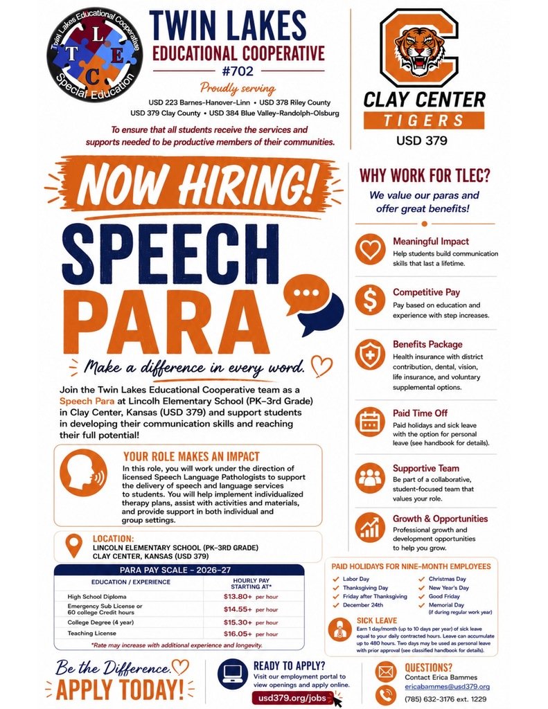 usd379's tweet photo. We are hiring! #Celebrate379 https://t.co/xIeCXGGeEO