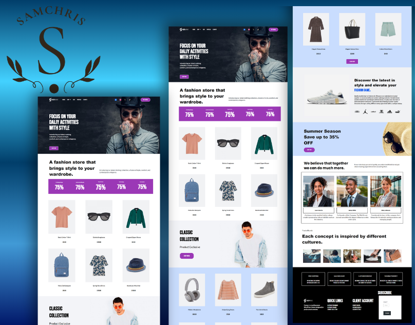 Samcrivo's tweet photo. Built a clean, modern Shopify fashion store focused on performance, user experience, and conversions. Great design isn't just about looks it's about growing brands. 

Dm to build yours

#Shopify #WebDesign #Ecommerce #UIUX https://t.co/o801tCZd5I