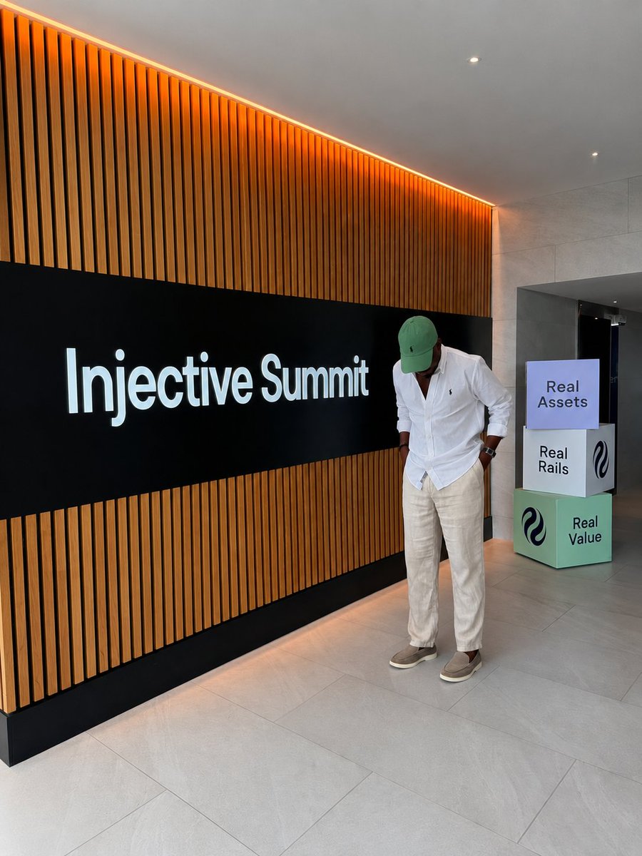 0xtega_'s tweet photo. One of the biggest web3 event happens today

The @injective summit in Washington DC 

On-chain finance is about to take a new turn and Injective is at the fore front championing this move

I will be sending in more pictures 
Don't envy me ok, I got here early 😎 https://t.co/E80bFMqdIT