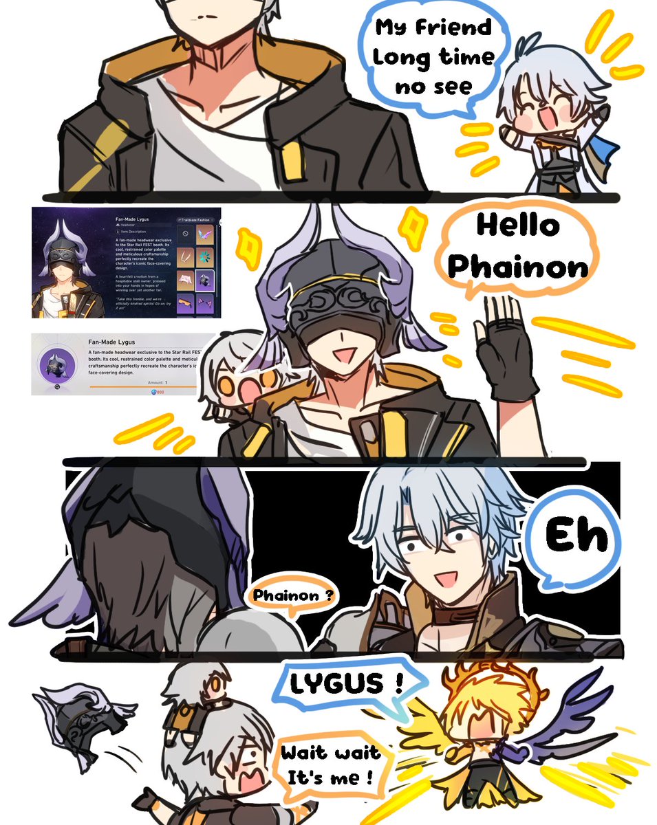 pun_rii's tweet photo. "Fan-Made Lygus" 😅 
#hsrcreators #honkaistarrail #Planarcadia #phainon https://t.co/NOmKyAs189