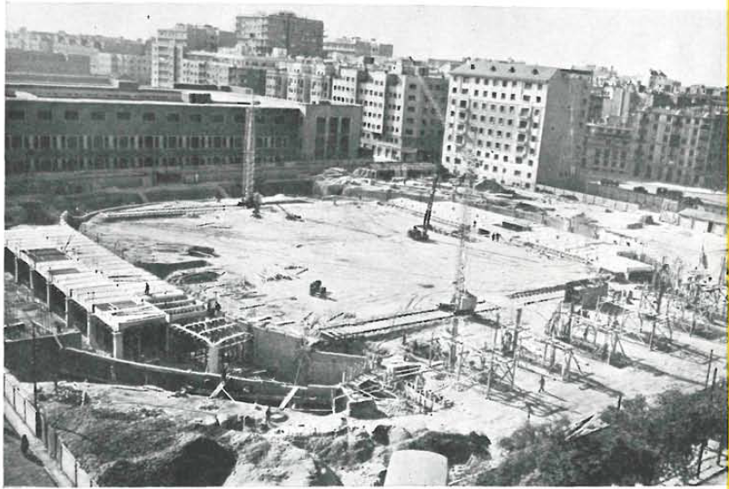 MadridAntiguo's tweet photo. @lbobalf @mixdevil66 @Pennypol @PatrimonioCM Recogemos el guante, vamos. Ahí detrás se ve la Fábrica de Moneda (1958, Informes sobre la construcción, CSIC) https://t.co/KNuGnsNg2L