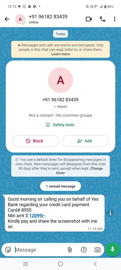 Medicalstore005's tweet photo. I am receiving more than 20 calls daily from Hero Fincrop, and my family members are also being contacted. Due to business losses, I am unable to pay my EMIs. Kindly provide an immediate temporary DND for a few days.
@HeroFinCorpLtd
@RBI
@RBIsays
@FinancialTimes
@FinMinIndia https://t.co/AHRAkBZ30W