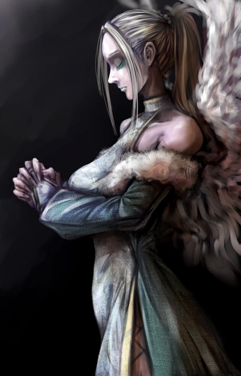 ViDE__X's tweet photo. リベラさん描いてみた🪽リベラさんが天使らしく静謐なひとときを過ごしていたら、それはそれは神秘的に映るでしょう…
#FA https://t.co/yEeTOyLIFy