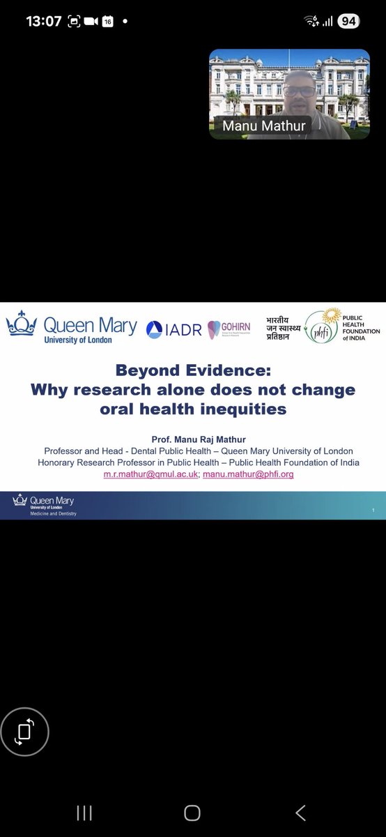 LBerrezouga's tweet photo. Happening NOW 
#iadr #gohrin https://t.co/mwmrjhwpQa