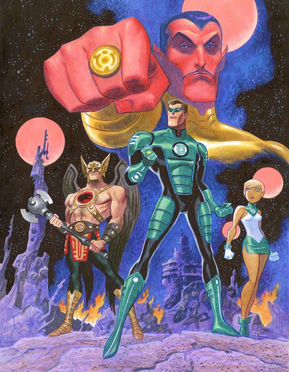BigBlueFarmboy's tweet photo. Envision a big-budget animated DCU prequel film focusing on Hal Jordan's journey as we see him become the Lantern legend he's hailed as in this universe... https://t.co/fsGir9U48w