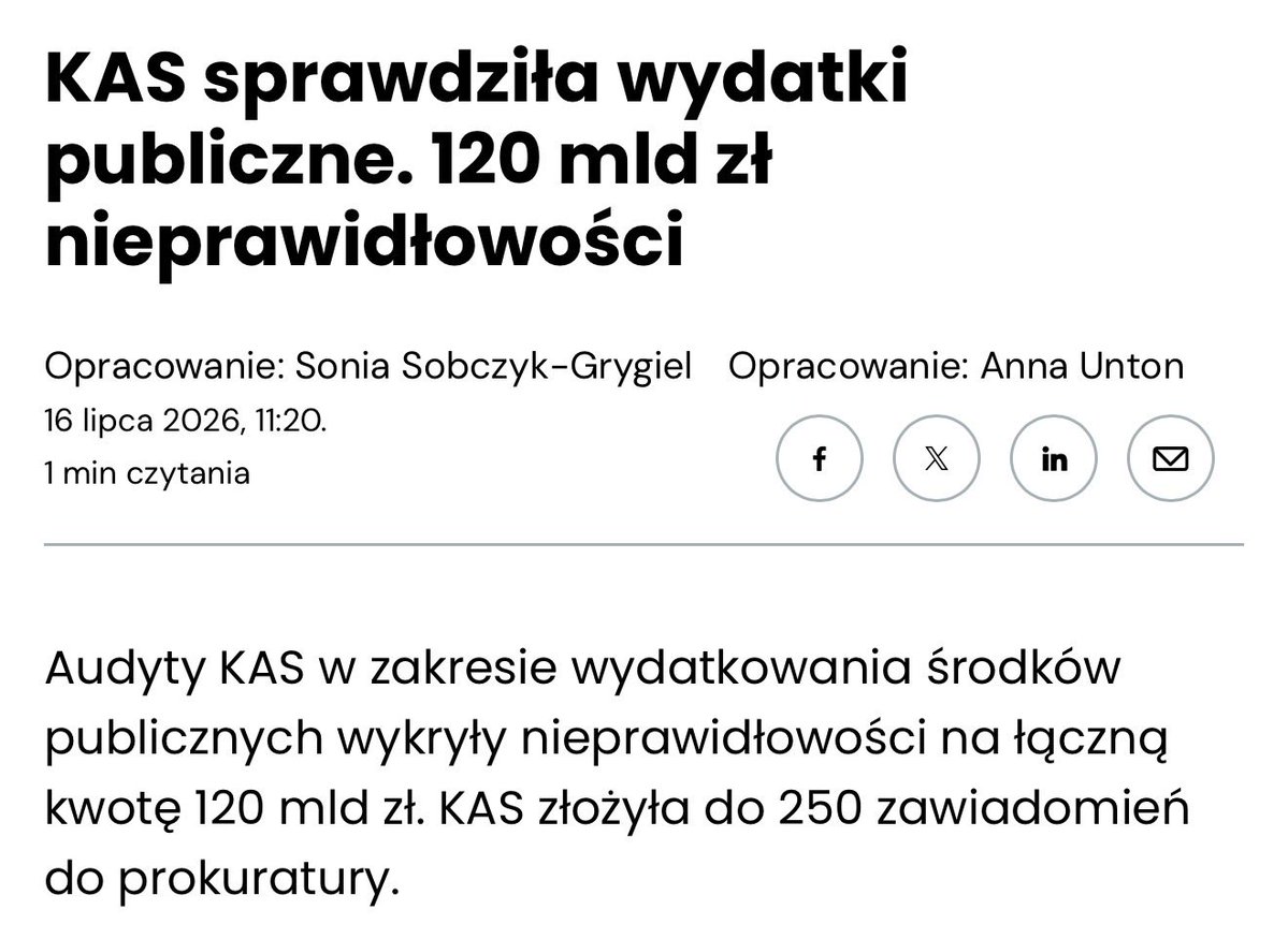 rzep8's tweet photo. Ja pierdole, zajebali w sumie wartość lotniska CPK, dofinansowania elektrowni atomowej i kosztu zakupu F35.  

Mają rozmach. https://t.co/jl3k6VT9np