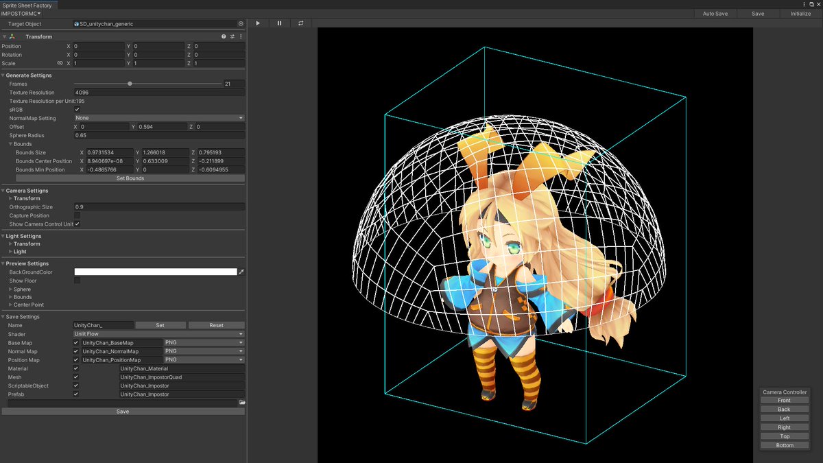 EmptyCansLab's tweet photo. Sprite Sheet Factory version 2.0.0 is available.
Added Impostor Mode and Impostor Shader.

▶️Unity Asset Store
https://t.co/XSapmOEF50
▶️Manual and Examples
https://t.co/eouTwt9vWS

#Unity #Unity3D #gamedev #UnityAssetStore https://t.co/PJ8GWJC3Jt