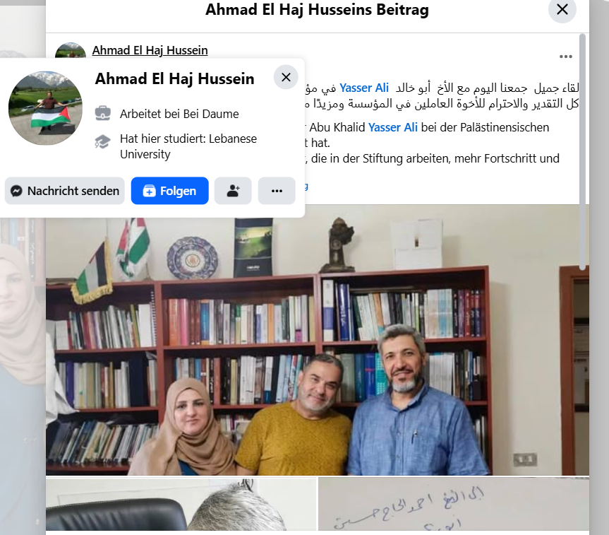 Waronterrorsoc1's tweet photo. Yasser Ali(Mit Ismail Hanijeh), Abo Amin Sharif und Ahmad El Haj Hussein. Ein Hamas Kopf oder Mitglied im Ausland aus dem Libanon und lange schon wohnhaft in Berlin. https://t.co/dXZrdej4YL
