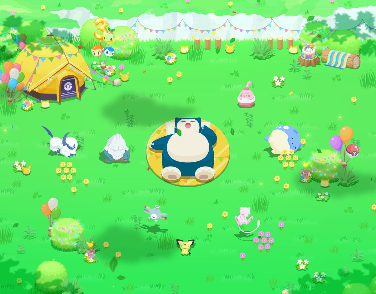doramichan40650's tweet photo. #ポケスリ3周年をみんなで https://t.co/yCGPoN7TcH