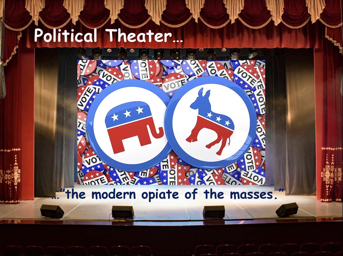 ToddCollin611's tweet photo. @tony_angl326 @ML3democrats Or shielding the ignorant masses from one cold hard truth…

…that political elections are meaningless charades to distract voters from the fact that political leaders are SELECTED by self serving special interests, regardless of the political cult they represent. https://t.co/f9JryAco1p