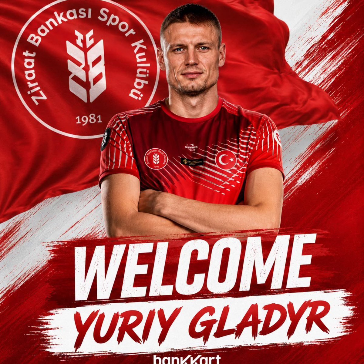 Jakub110Jakub's tweet photo. ❗️ OFICJALNIE: JURIJ GLADYR NOWYM ZAWODNIKIEM DRUŻYNY ZIRAAT BANKASI ANKARA! 🇹🇷

#podsiatka https://t.co/gjusH40nNi