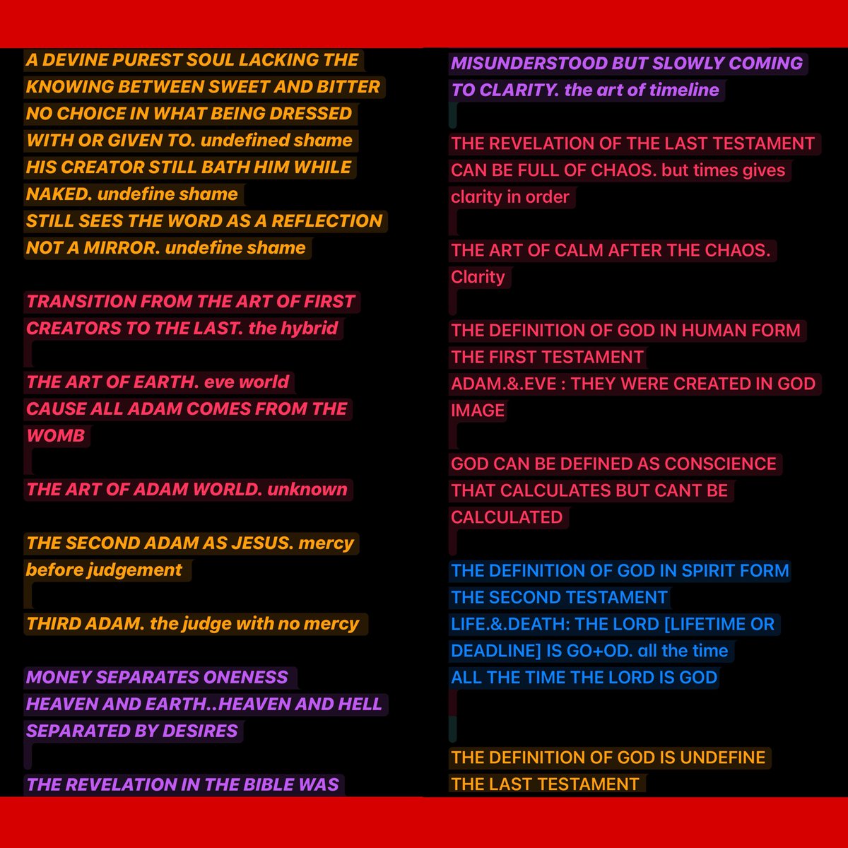 Iamcyborgwest's tweet photo. #NOMERCY
THE LAST TEST A MENT 
UNDEFINE SHAME  
IT CANT BE DEFINED. a void 
22.05.2026

NOTE @APPLE

TRANSMISSION…📡lllll https://t.co/jbdgU4IA7h