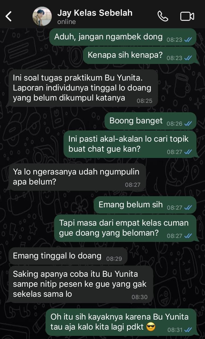 ansurely's tweet photo. Jayke six tweets au ;
dalam universe —𝐊𝐄𝐋𝐀𝐒 𝐒𝐄𝐁𝐄𝐋𝐀𝐇

Yang punya whatsapp ini jadi puppy https://t.co/4ZRJ7pOGWe