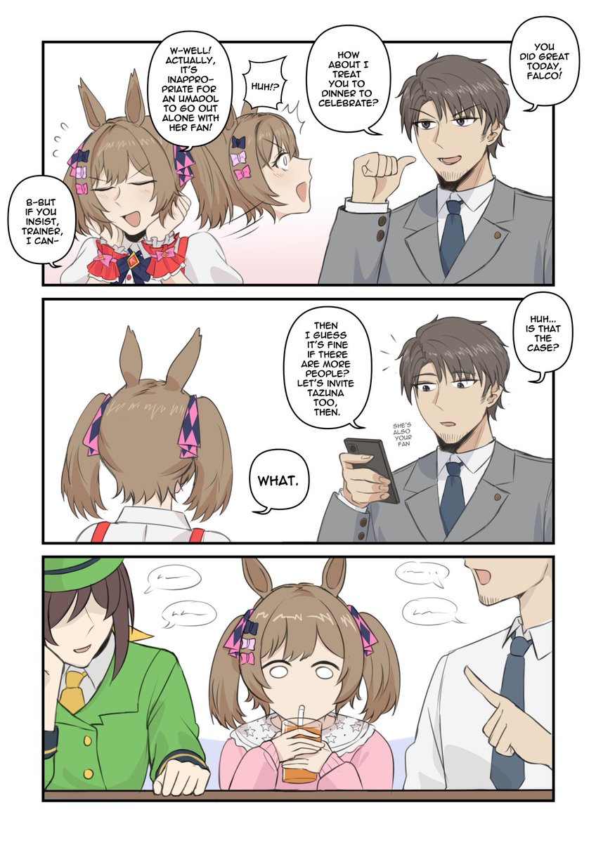 madeinheaven_23's tweet photo. Falco who recently read that playing hard to get makes you more desirable
#umamusume #ウマ娘 https://t.co/0wcHf3CfOl