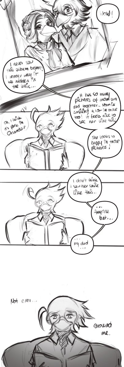 homomachines's tweet photo. this is pure HC but

'how do i make berdly's family life even worse'
'yes' https://t.co/v0wocsU4dt