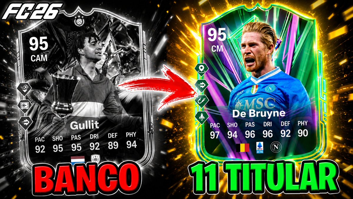majimbee's tweet photo. A EVO DO KEVIN DE BRUYNE TIROU O GULLIT DA EQUIPA?! 😳 | #FC26
⬇️⬇️⬇️⬇️
https://t.co/v1ncX2BRnr https://t.co/ZZk0mmvMyJ