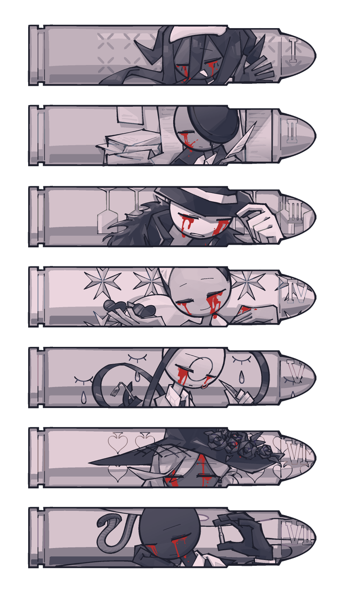 molten__salt's tweet photo. #CrossfireBulletRain #stickman #StickFigure #火柴人 #オリ棒
13eyes
(one bullet per eye)
old designs are cute o(*￣▽￣*)ブ https://t.co/2vO9dVzLOE