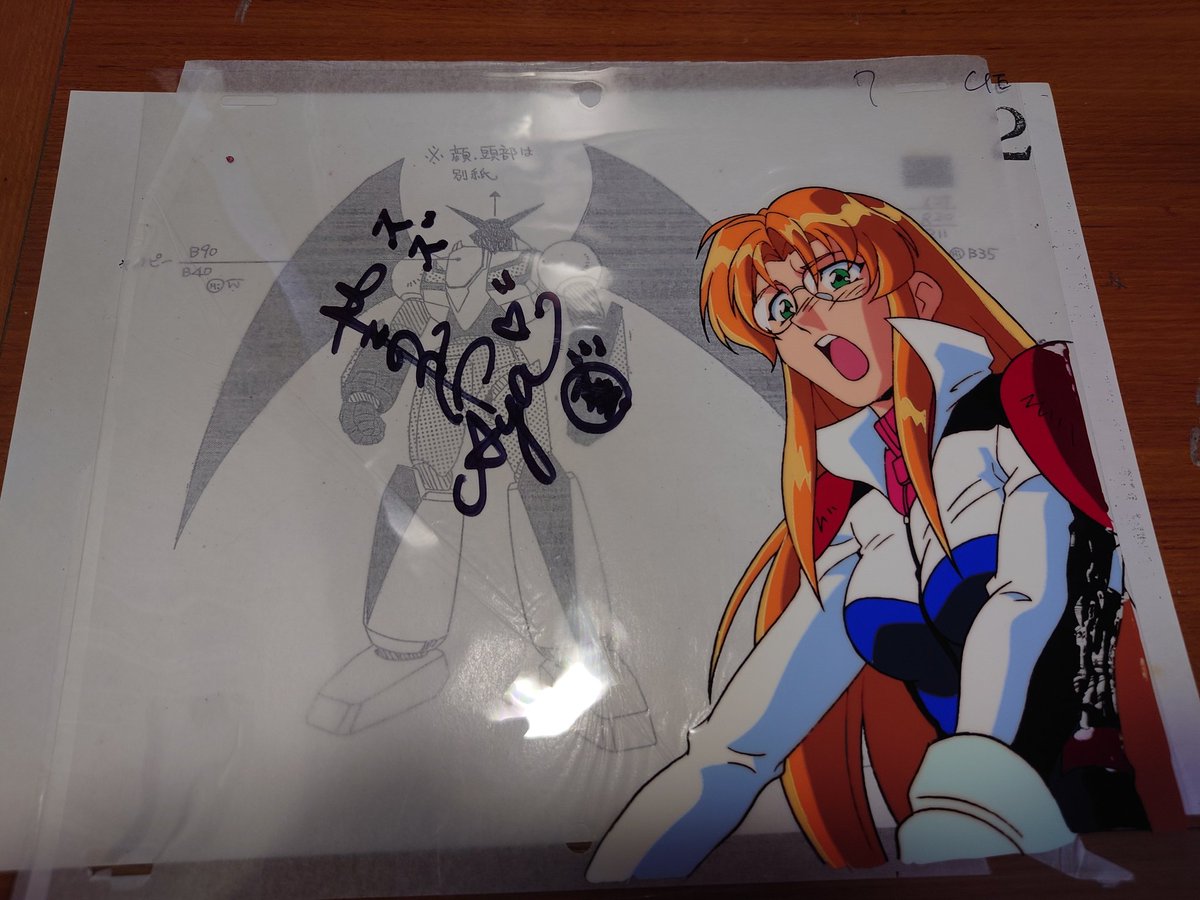 コメントありがとうございます😃✨ わぁ✨スズのセル画ですか😱✨ これ