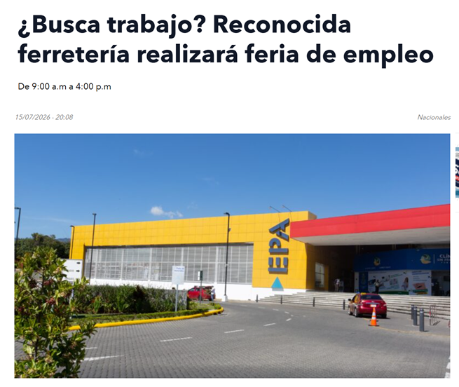 danielsuchar's tweet photo. #CostaRica TOME NOTA !!!.. #EmpleoCR #TrabajoCR https://t.co/WrW5C8CNwd