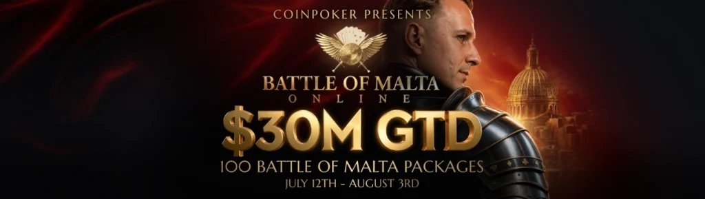 rektiss's tweet photo. GIVEAWAY!

I have 5 x 5.50$ tickets to give away for the current Battle of Malta Series @CoinPoker_OFF . Just comment below with your nickname! https://t.co/gJ7g6G9OpP