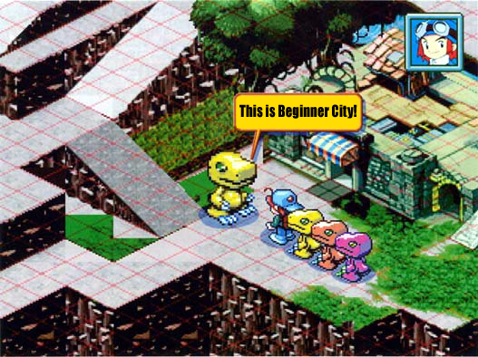 RavelMonte's tweet photo. I was randomly looking at Digimon in the Web Archive when I found the E3 2002 Press CD from Bandai, and in their files for Digimon World 3, I finally found the source for those World 3-related images, which feature the unused map in the files and World 2 assets. https://t.co/jf2CzIIes3