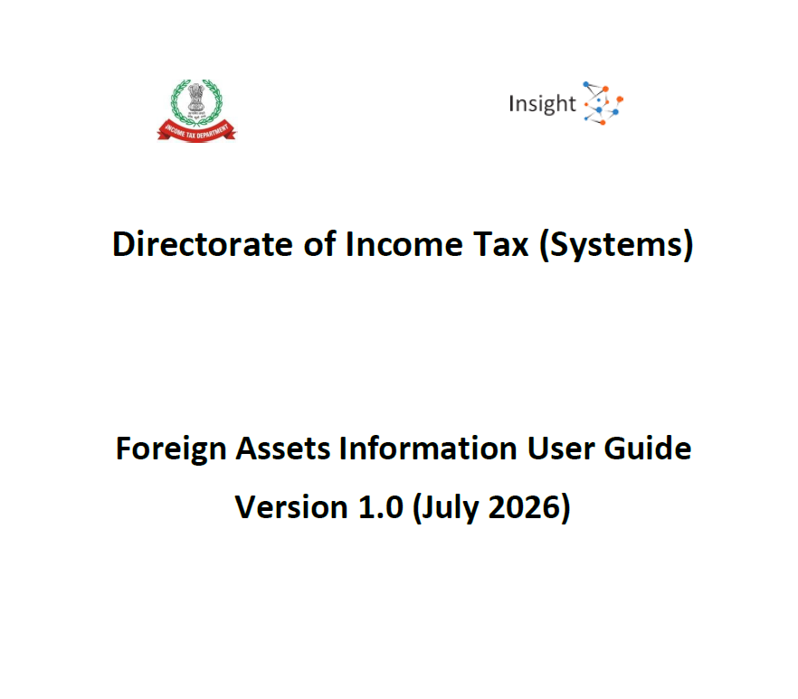 TaxationUpdates's tweet photo. The Government of India receives financial account information of Indian taxpayers from foreign countries under international information exchange framework.

To enhance transparency and provide better visibility, a new functionality has been introduced in the portal to allow taxpayers to view their foreign asset information.

Taxpayers can download the details in a password protected PDF, which contains year wise information starting from Calendar Year 2022 onwards. 

The format of Foreign Assets report (in PDF) is as under:

Part A – General Information
1. Permanent Account Number
2. Name of Assessee

Part B – Calendar Year Specific Information
1. TSN (Transaction Sequence Number)
2. Country Name
3. Financial Institution Name (Reporting Entity Name)
4. Bank Account Number
5. Currency in which Income/Payments are reported (Column A, B, C and D)
6. Dividend
7. Interest
8. Gross Proceeds
9. Any Other Payments
10. In Indian Rupees (INR)
11. Account Balance (In Reported Currency)

Foreign Assets Information User Guide by 
@IncomeTaxIndia 

PDF Link https://t.co/C9byMsQn6W