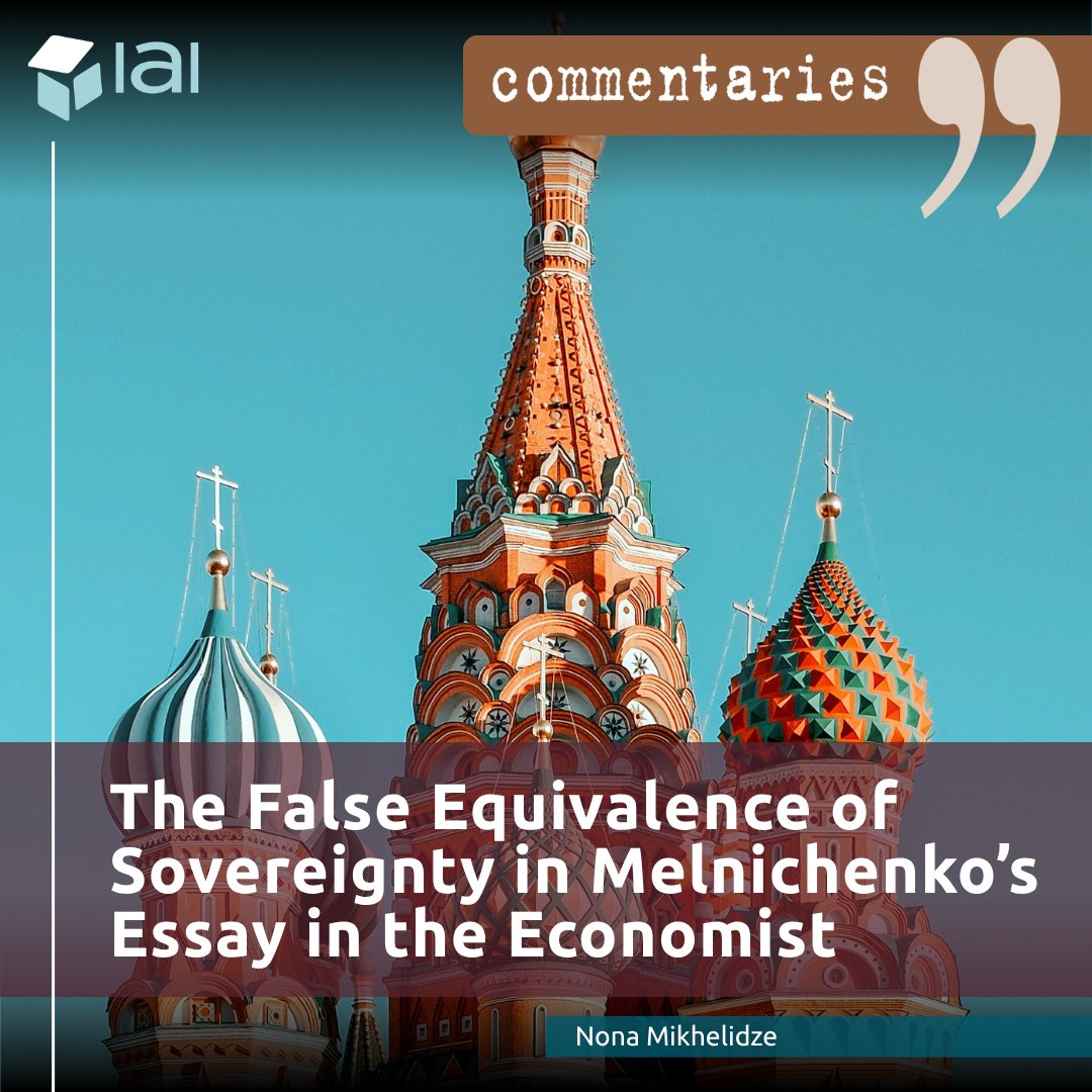 IAIonline's tweet photo. The current war is not primarily a Russia-West confrontation, but a struggle by a formerly colonised nation to preserve independence from its former imperial ruler.
New #IAICommentary by @NonaMikhelidze➡️ https://t.co/XS1IjVP5EV https://t.co/3bejiraBcw