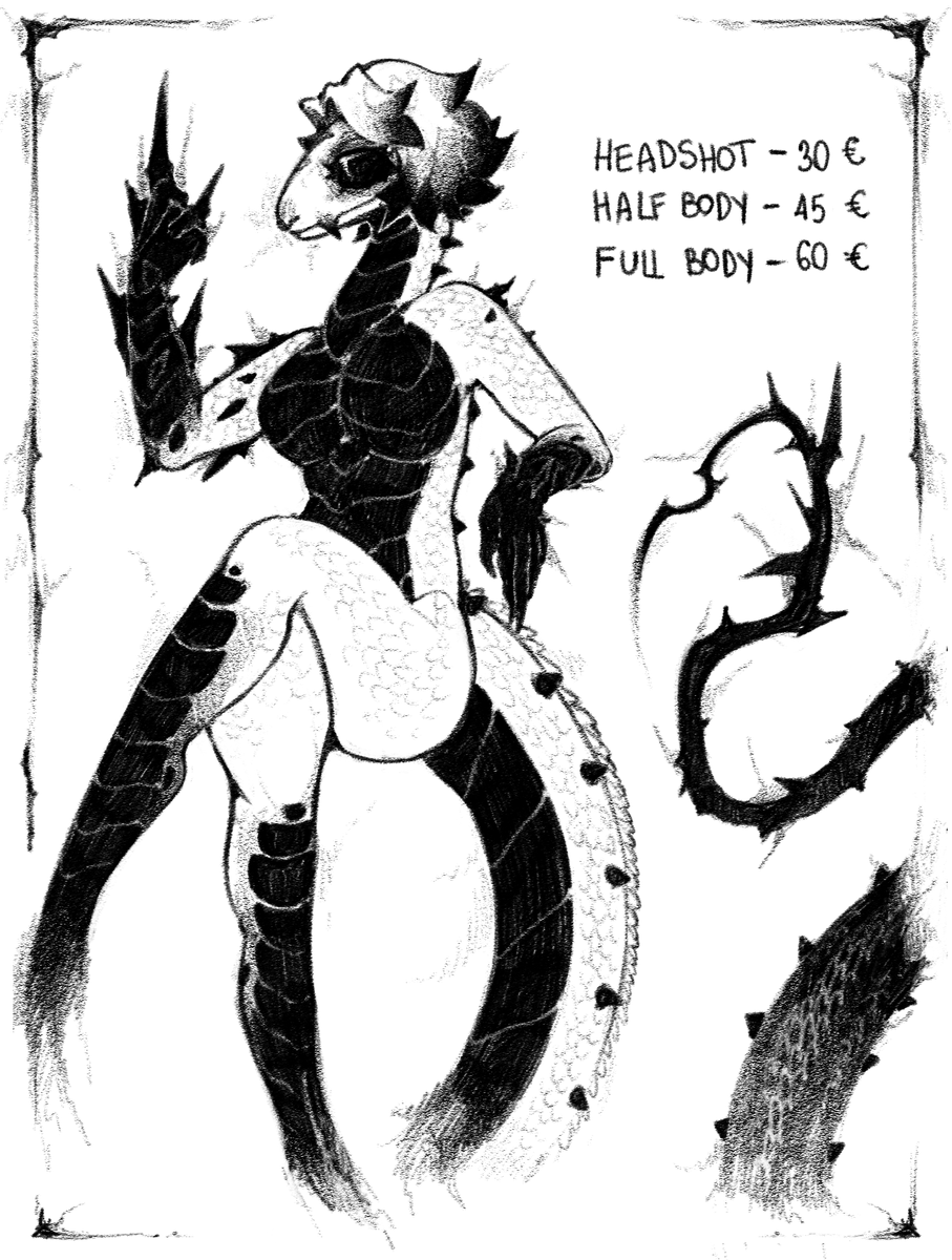 GoofySillyMoon's tweet photo. COMMS ARE OPEEEEEENNNNNN AGAIINNN :D
If interested u can dm me here or on discord (sillymoonsnake) <3

#commissions #furryart #scalie https://t.co/6JZhwDhyyc
